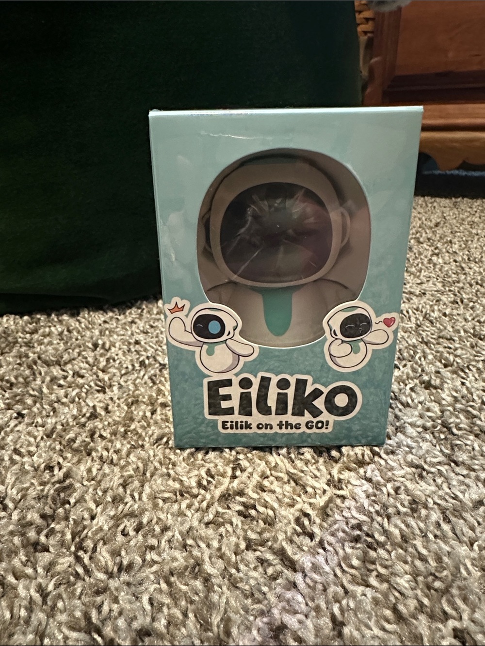 Eiliko Portable Toy/Electronic - Teal and White